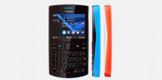 Nokia Asha 205 Front and Side View
