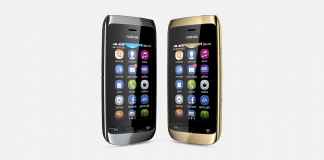 Nokia Asha 308 Overall View