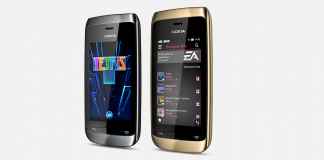 Nokia Asha 310 Front View