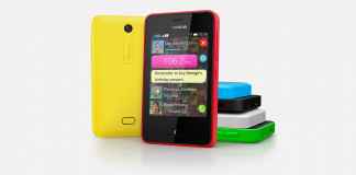 Nokia Asha 501 Front and Back View