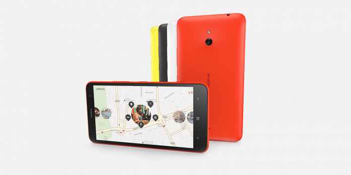 Nokia Lumia 1320 Front and Back View