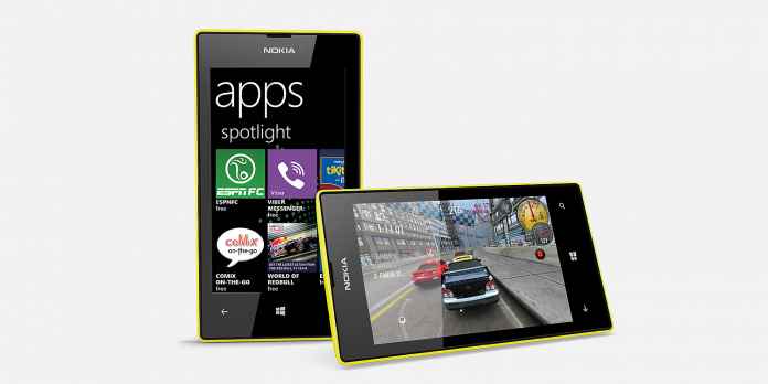 Nokia Lumia 520 Front and Horizontal View