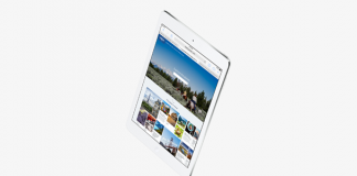 Apple iPad Air Top View