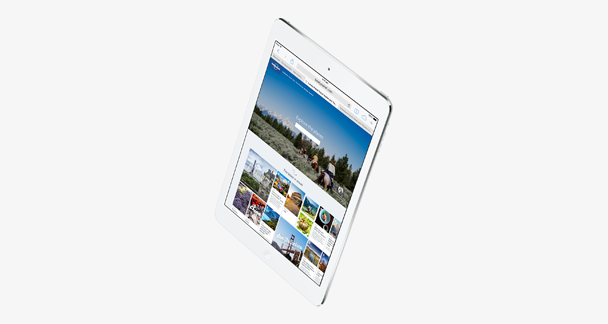 Apple iPad Air Top View