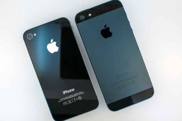 Apple iPhone 5 Front and Back View Apple iPhone 5
