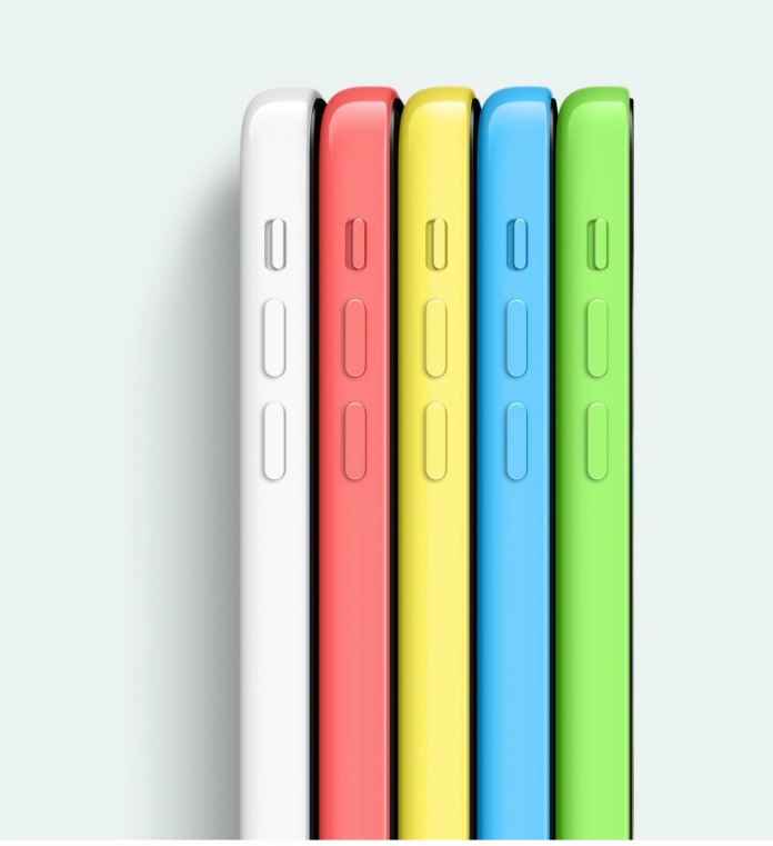 Apple iPhone 5c Side View Apple iPhone 5c