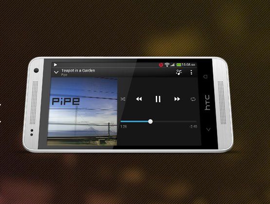 HTC One mini Horizontal View HTC One mini