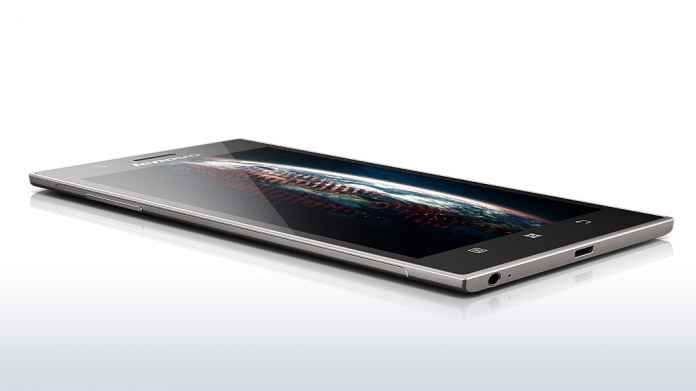 Lenovo K900 Front and Side View Lenovo K900