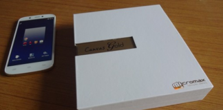 Micromax Canvas Gold