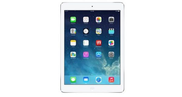 Apple iPad Air Wi-Fi + Cellular Front View Apple iPad Air Wi-Fi + Cellular
