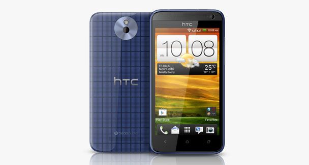 HTC Desire 501 dual sim Front and Back View