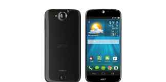 Acer Liquid Jade Front and Back View