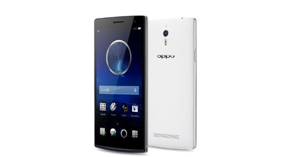 Oppo Find 7a Front and Back View