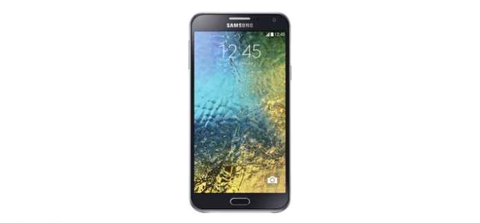 Samsung Galaxy E7 Front View