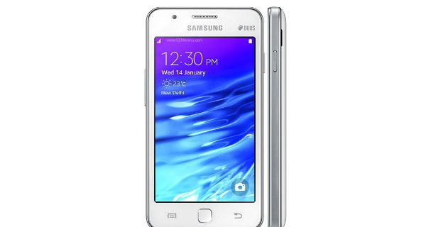 Samsung Z1 Front and Side