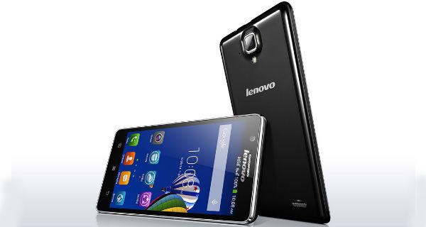 Lenovo A536 Front and Back View