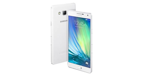 Samsung Galaxy A7 Front & Back View