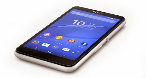 Sony Xperia E4 Front View Sony Xperia E4 Front View