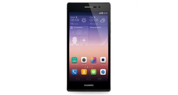 Huawei Ascend P7 Front View Huawei Ascend P7 Front View