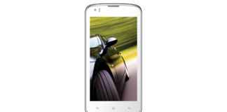 Intex Aqua Speed Front View