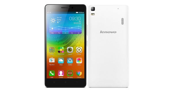 Lenovo A7000 Front & Back View
