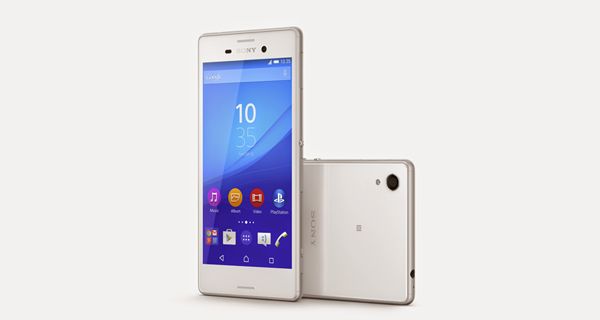 Sony Xperia M4 Aqua Front & Back View Sony Xperia M4 Aqua Front & Back View