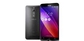 Asus Zenfone 2 Front & Back View