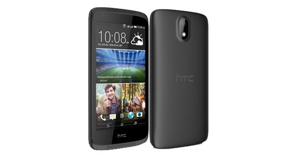 HTC Desire 326G dual sim Front and Back View