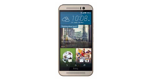 HTC M9 Front View HTC M9 Front View