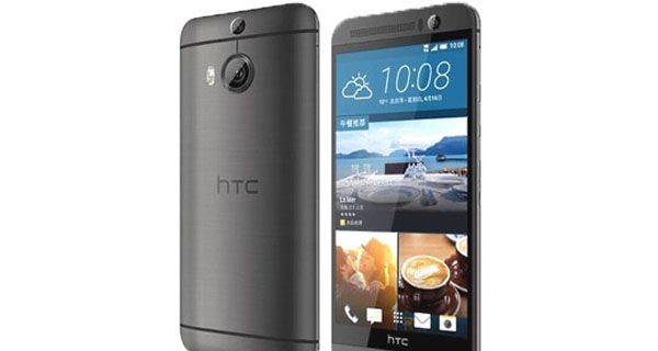 HTC One M9 Plus Front and Back View HTC One M9 Plus Front and Back View