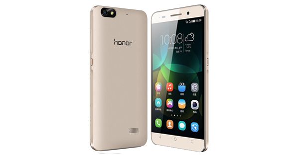 Huawei Honor 4C Front and Back View