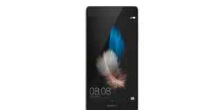 Huawei P8 Lite Front View