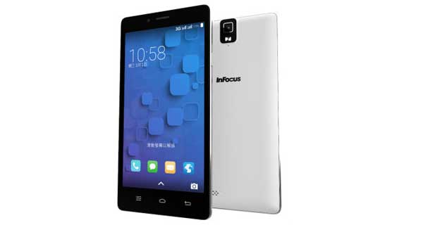 InFocus M330 Front and Back View