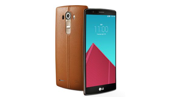 LG G4 Front and Back View