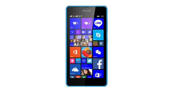 Microsoft Lumia 540 Front View