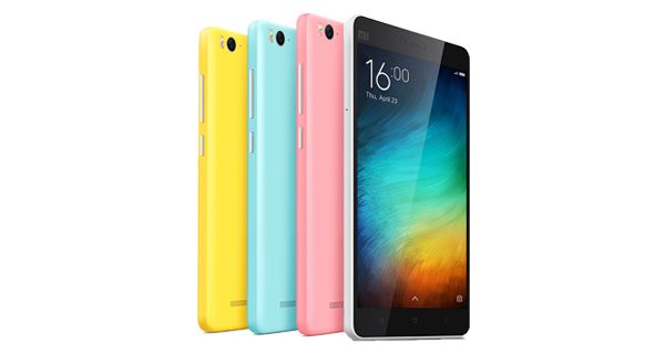 Xiaomi Mi 4i Front and Back View Xiaomi Mi 4i Front and Back View