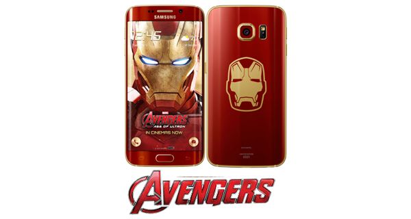 Samsung Galaxy S6 Avengers Edition Front View