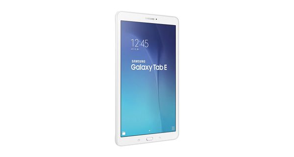 Samsung Galaxy Tab E Front