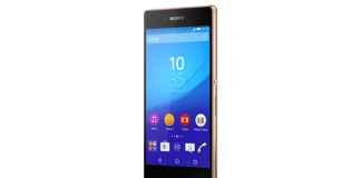 Sony Xperia Z3 Plus Front View