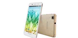 Panasonic Eluga Z Front and Back View