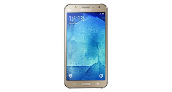 Samsung Galaxy J7 Back View