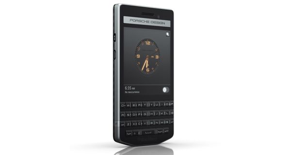 BlackBerry Porsche Design P'9983 Graphite Front View