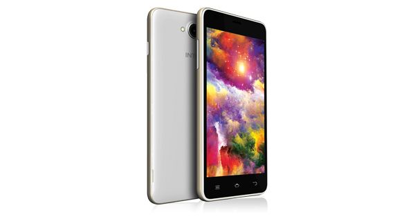 Intex Aqua Sense 5.0 Front and Back View Intex Aqua Sense 5.0 Front and Back View