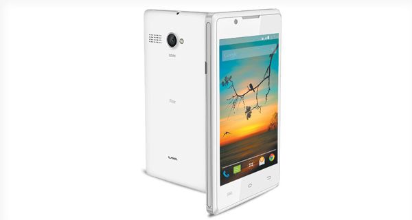 Lava Flair P1i Front and Back View Lava Flair P1i Front and Back View