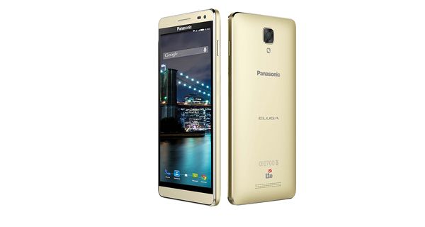 Panasonic Eluga I2 Front and Back View Panasonic Eluga I2 Front and Back View