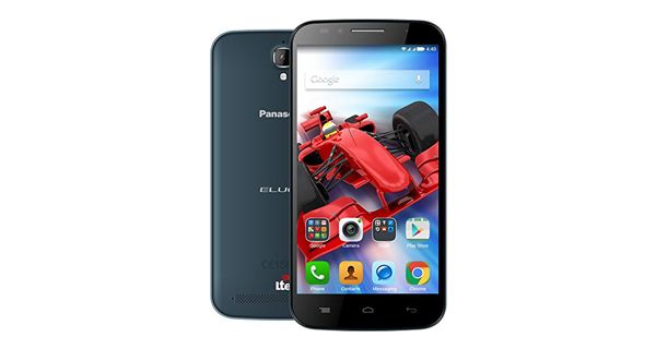 Panasonic Eluga Icon Front and Side View Panasonic Eluga Icon Front and Side View