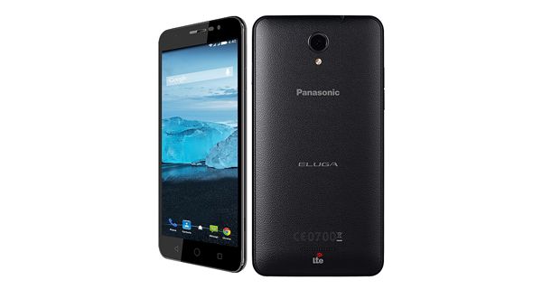 Panasonic Eluga L2 Front and Back View Panasonic Eluga L2 Front and Back View