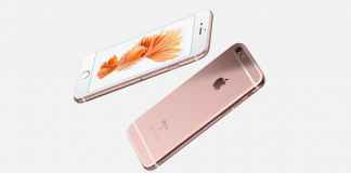 Apple iPhone 6s Front and Back View