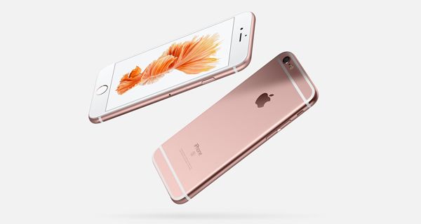 Apple iPhone 6s Front and Back View Apple iPhone 6s Front and Back View