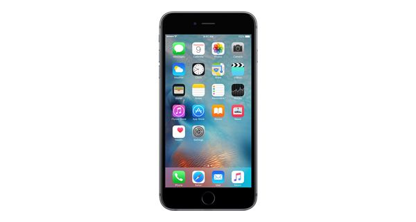Apple iPhone 6s Plus Front View Apple iPhone 6s Plus Front View